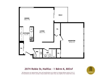 Apartments for Rent in Halifax - The Welsford Apartments - CanadaRentalGuide.com